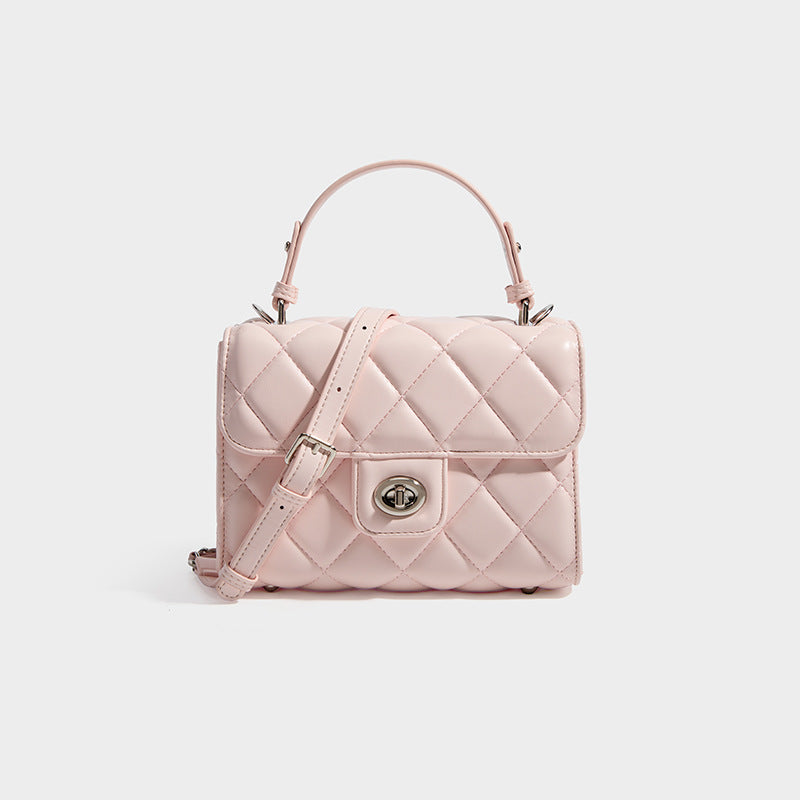 Women’s Diamond-Quilted Crossbody Handbag