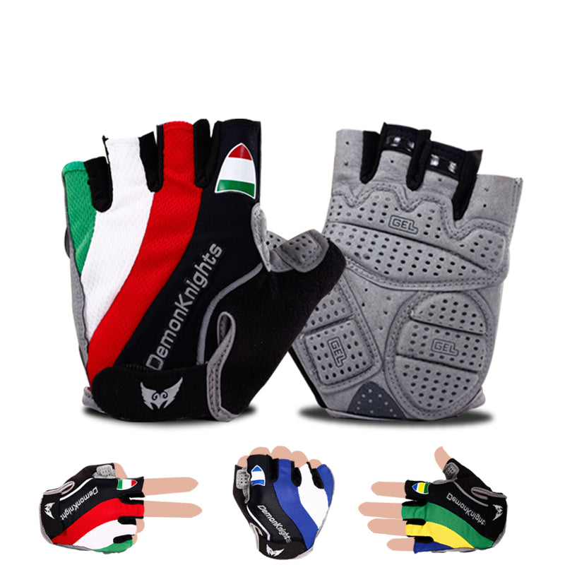 Breathable Half Finger Riding Gloves, image 1