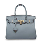 Women’s Genuine Cowhide Leather Top-Handle Handbag