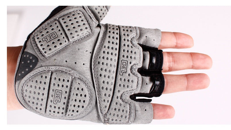 Breathable Half Finger Riding Gloves, image 8