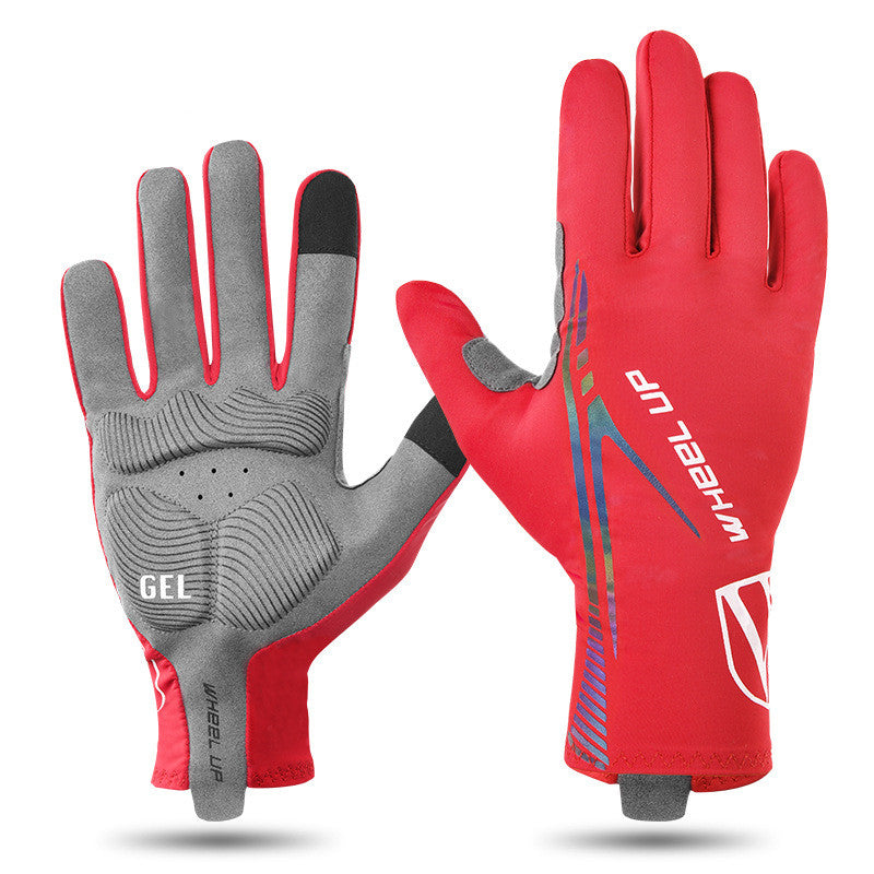 Lightweight Full Finger Summer Cycling Gloves, image 1