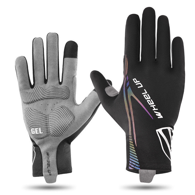 Lightweight Full Finger Summer Cycling Gloves, image 3