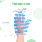 Honeycomb TPU Exfoliating Bath Glove, image 6