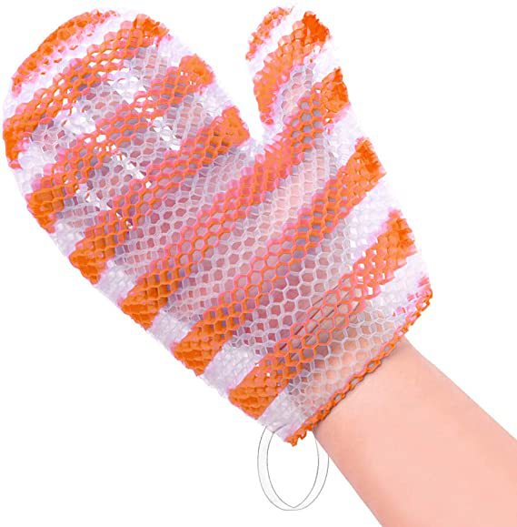 Honeycomb TPU Exfoliating Bath Glove, image 3