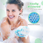 Honeycomb TPU Exfoliating Bath Glove, image 4