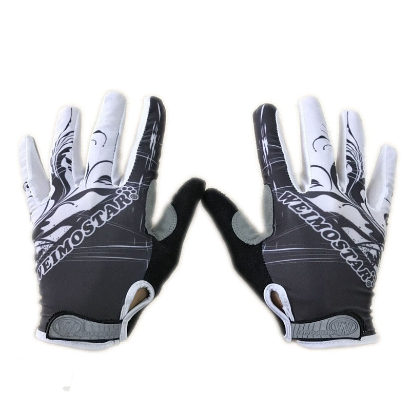 Gel Padded Full Finger Cycling Gloves, image 1