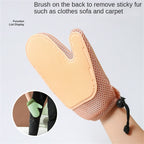 Pet Grooming Glove for Loose Fur and Bathing, image 8