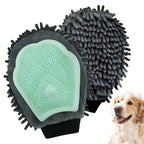 Double Sided Pet Bath and Grooming Glove, image 1