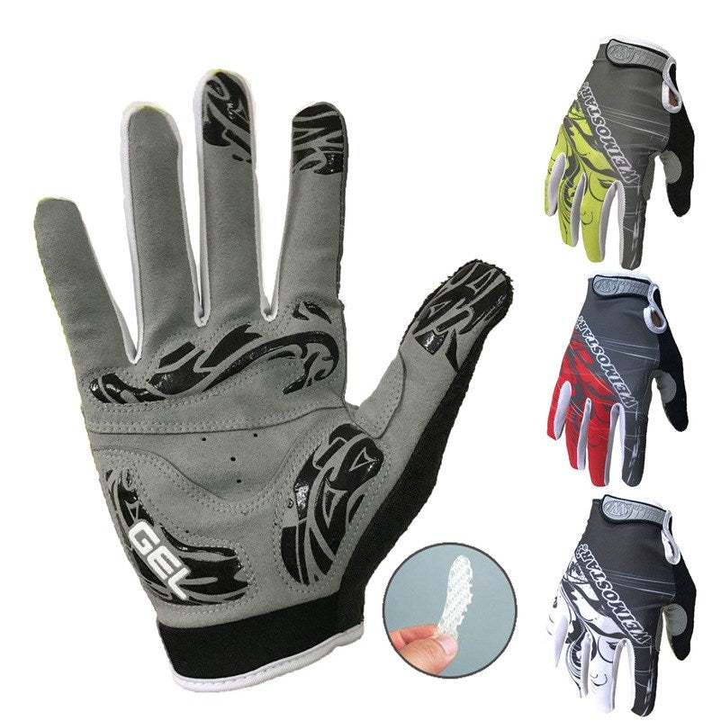 Gel Padded Full Finger Cycling Gloves, image 4