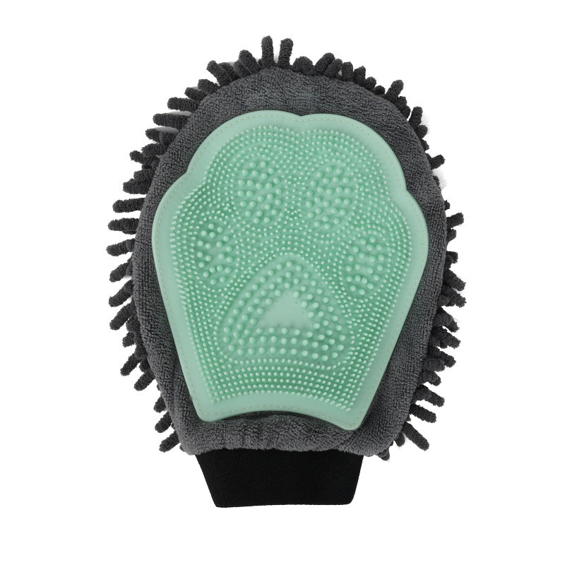 Double Sided Pet Bath and Grooming Glove, image 10