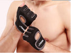 Breathable Half Finger Cycling Gloves with Padded Palm, image 4
