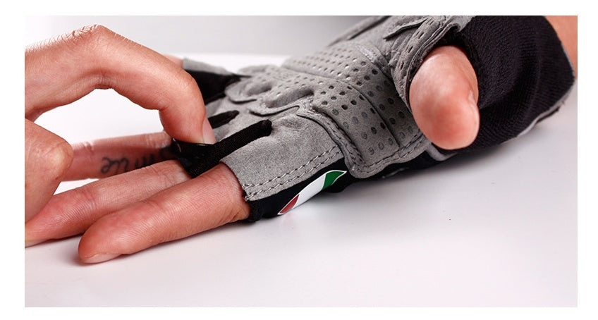 Breathable Half Finger Riding Gloves, image 4