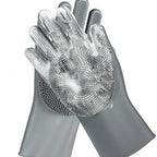 Silicone Pet Grooming Massage Glove, image 6