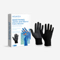 Full finger hand comfort gloves with grip dots, image 1