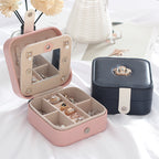 Portable Travel Jewelry Organizer Box for Women