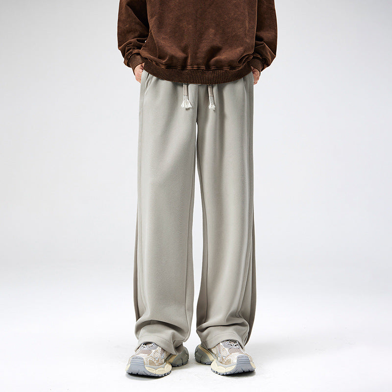 Men’s Straight-Leg Cotton Sweatpants