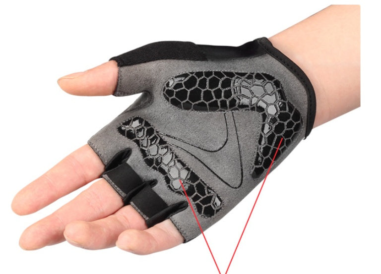 Half Finger Padded Cycling and Fitness Gloves, image 5