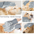 Silicone Pet Grooming Massage Glove, image 4