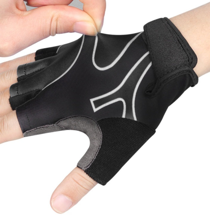 Half Finger Padded Cycling and Fitness Gloves, image 8