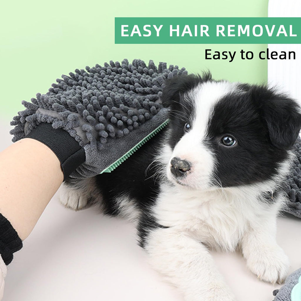 Double Sided Pet Bath and Grooming Glove, image 3