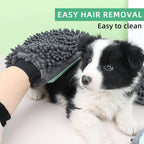 Double Sided Pet Bath and Grooming Glove, image 3