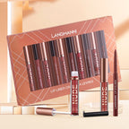 12-Piece Matte Lipstick and Lip Liner Set