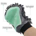 Double Sided Pet Bath and Grooming Glove, image 2