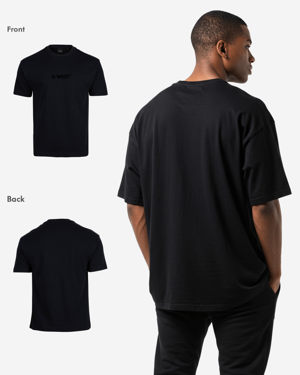 G West Men’s Heavyweight Oversized Logo T-Shirt