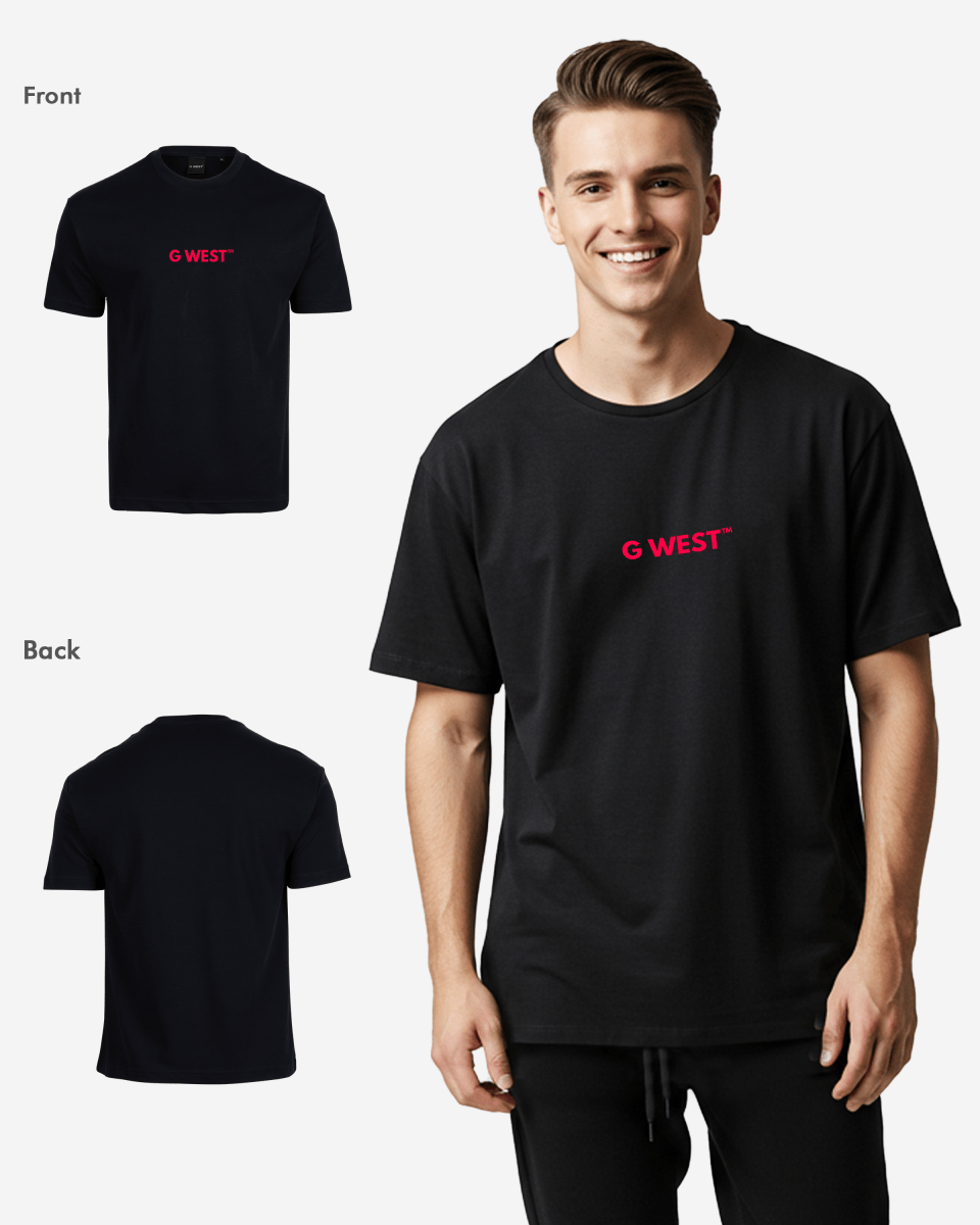 G West Men’s Heavyweight Oversized Logo T-Shirt
