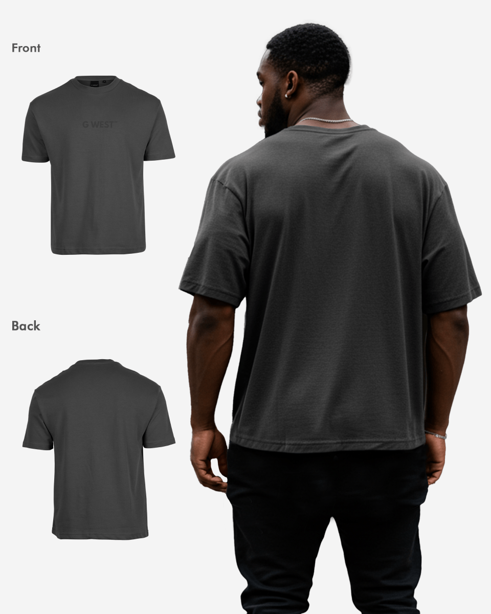 G West Men’s Heavyweight Oversized Logo T-Shirt