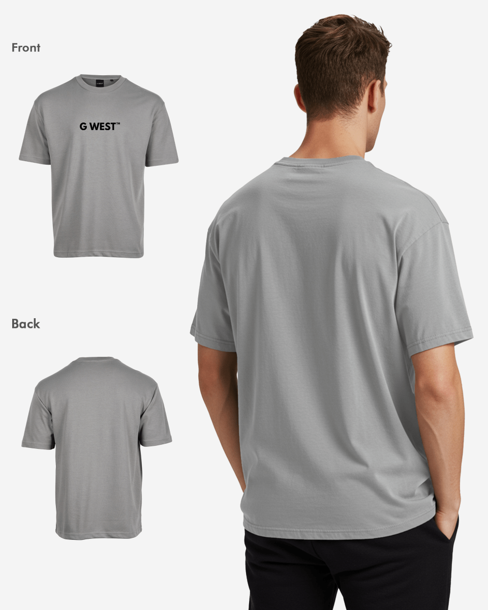 G West Men’s Heavyweight Oversized Logo T-Shirt
