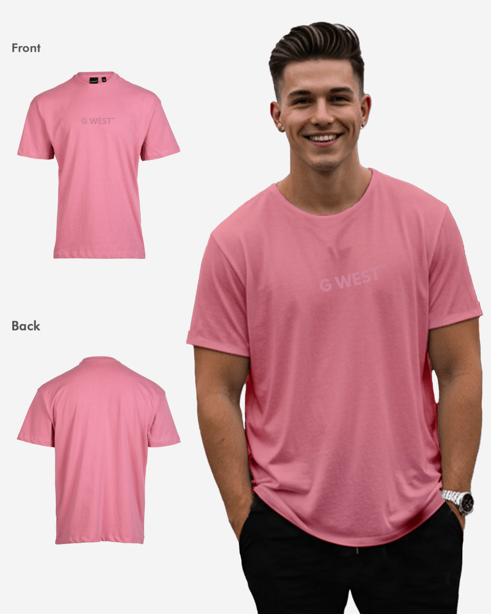 G West Men’s Heavyweight Oversized Logo T-Shirt