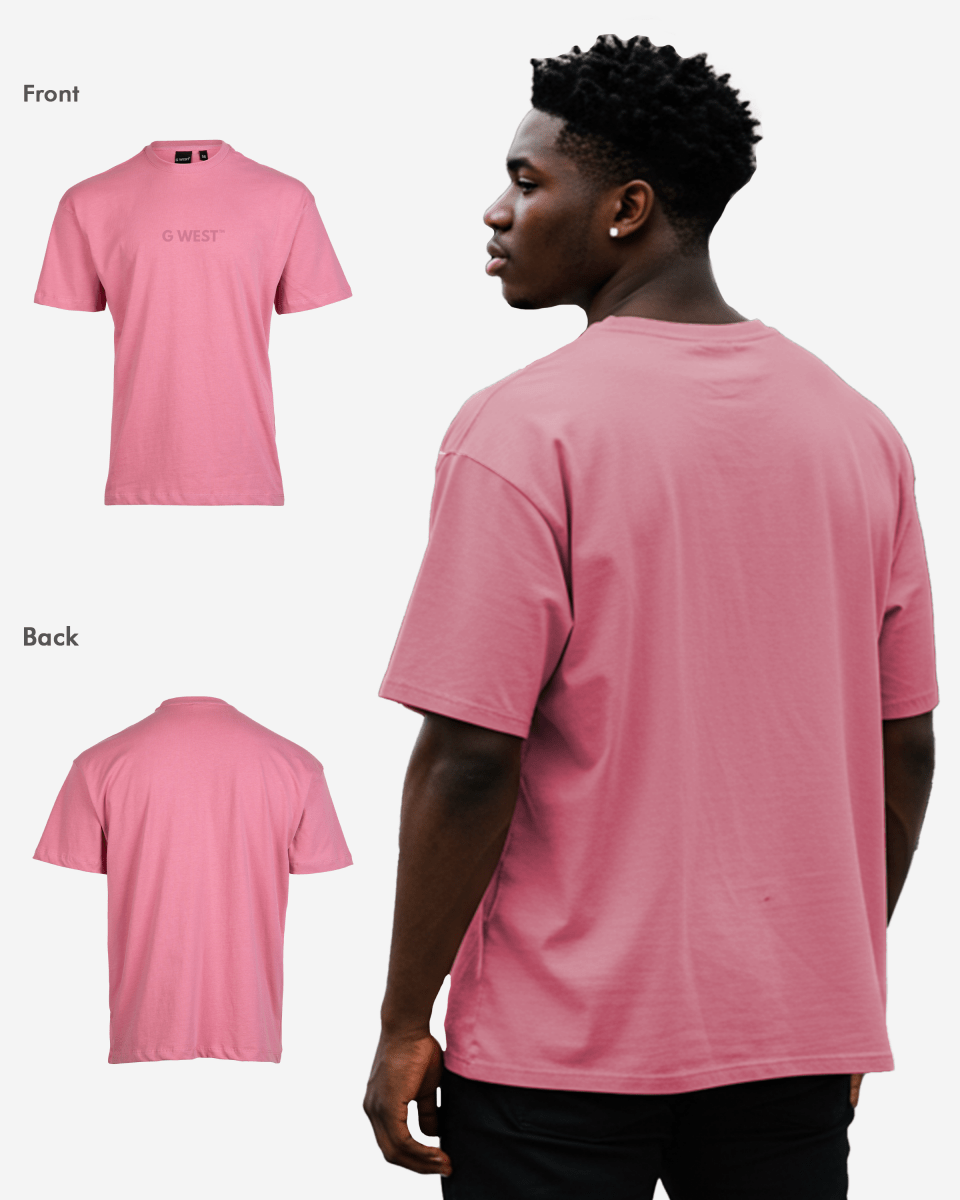 G West Men’s Heavyweight Oversized Logo T-Shirt
