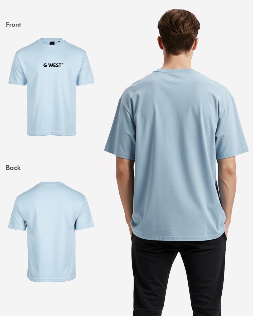 G West Men’s Heavyweight Oversized Logo T-Shirt